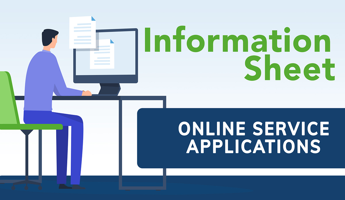 Online Service Applications Information Sheet