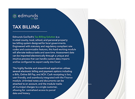 Tax Billing & Collections Product Sheet thumbnail